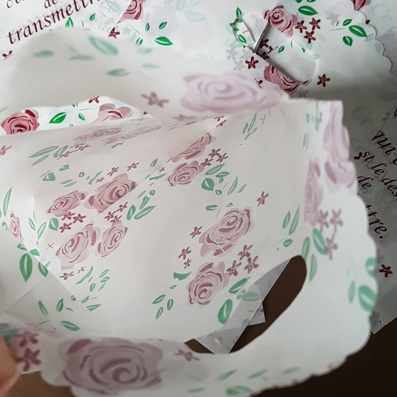 20 pcs Loot Bags Ce qui compte c'est le désir de transmettre French Bags Favor - Picture 4 of 5